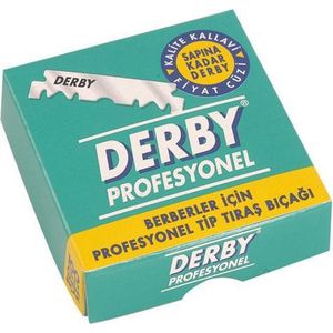Derby Professional Single Blades 100 stuks
