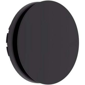 Zehnder Luna E afvoerventiel ComfoValve - zwart - Ø125mm - RAL 9005 - 705613133