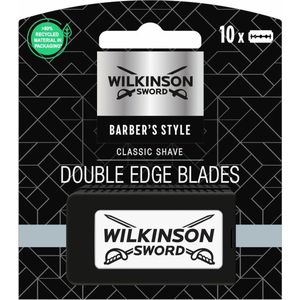 Wilkinson Barber's Style Navulmesjes Double Edge Blades 10 stuks