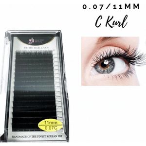 Guardian Beauty Prime Silk Lashes 11mm 0.07 C krul | Wimpers Extensions | Eyelashes | Wimpers |  Wimperextensions