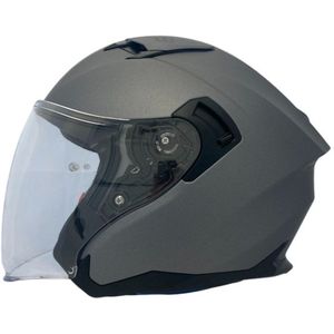 APEX - JI200 - Jethelm - Grijs - Polycarbonaat