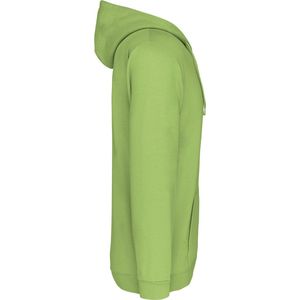 Sweatshirt Unisex M Kariban Lange mouw Lime 80% Katoen, 20% Polyester