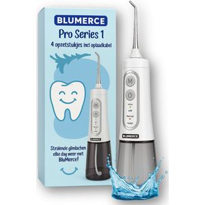 BluMerce Waterflosser met 4 Opzetstukjes - Water Flosser - Tandsteen Verwijderaar - Flosapparaten
