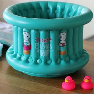 Cupcake Babies Basic Pack: Babybad Small 35 X 22 Cm Turquoise in Reistasje