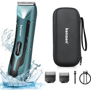 QPFO® Body Hair Trimmer Heren - Waterdichte Oplaadbare Bodygroomer - Elektrisch Scheerapparaat voor Lichaam en Privéonderdelen