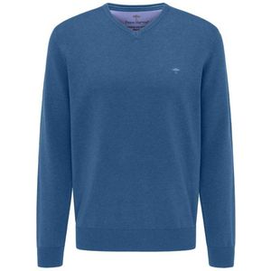 Fynch Hatton - Sfpk211 - Gebreide Trui - Blauw - Katoen