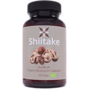 Nutrikraft - Shiitake Capsules Bio 450mg 60 Caps 1 - Pot 60 Capsules - Nutrikraft