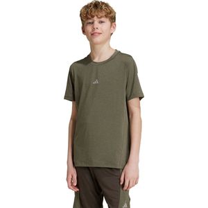 adidas Performance Training AEROREADY Heather T-shirt Kids - Kinderen - Groen- 116