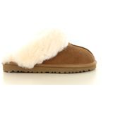 Hafjes - Cozzia - Pantoffel - Zwart - Suède - 100% Wol