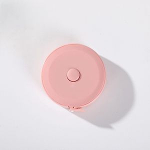 5 stuks oprollbaar mini meetlint (150cm) - Multifunctioneel zachte meetband voor lichaamsmaten en kleding, huiselijk gebruik (roze)
