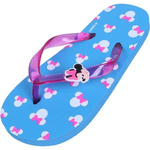 Blauwe meisjes teenslippers Minnie Disney / 30-31 EU