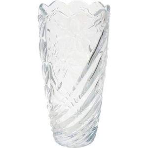 Gerimport Bloemenvaas - helder glas - D12 x 25 cm