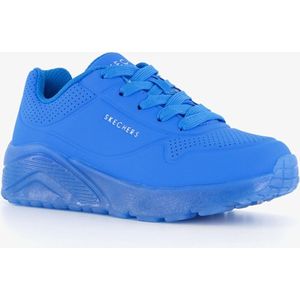 Skechers Uno Ice jongens sneakers blauw - Maat 36 - Extra comfort - Memory Foam