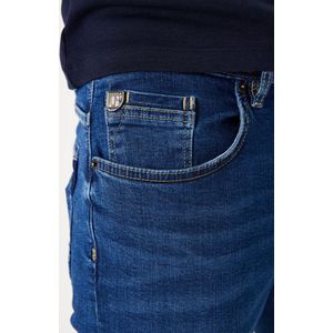 GARCIA Savio Heren Slim Fit Jeans Blauw - Maat W36 X L36