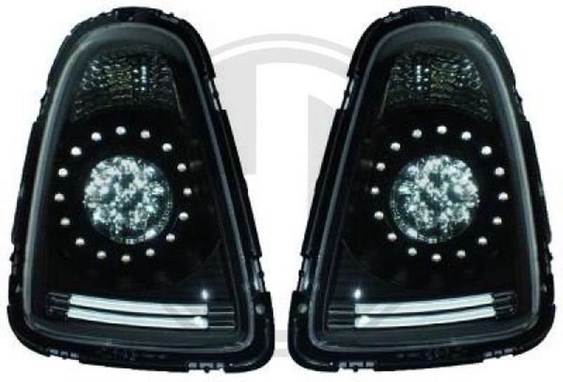 Diederichs - 1206998 - Achterlichten - Zwart - LED