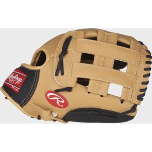 Rawlings - MLB PL115BC - Jeugd - Honkbalhandschoen - Zwart/Beige - 11,5 inch