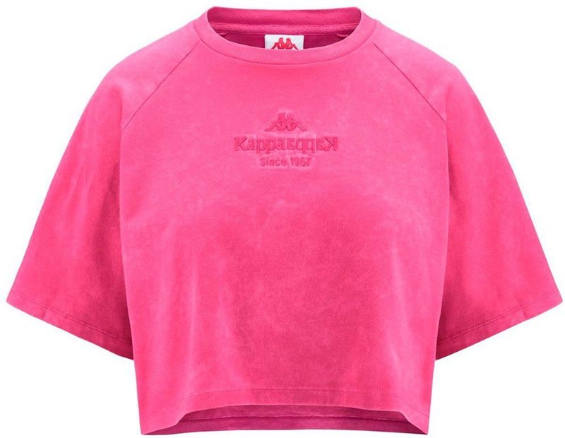 Kappa Lumy Authentic Premium T-shirt Met Korte Mouwen