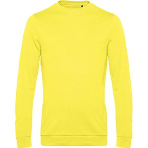 2-Pack Sweater 'French Terry' B&C Collectie maat M Solar Yellow/Geel