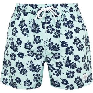 Hot Tuna Printed Zwemshort - Zwemshort - Heren - Maat L - Aqua/blue