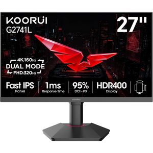 Koorui G2741L - 4K IPS Gaming Monitor - 27 Inch - 160 Hz - 1 ms