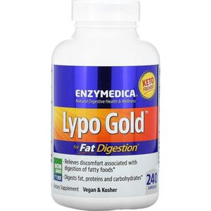 Enzymedica, Lypo Gold, 240 capsules