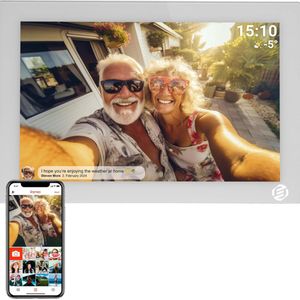 Equivera Digitale Fotolijst - 10,1 Inch - 16 GB - WiFi - Touchscreen