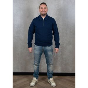 Fred Perry Zip Neck Collar Sweatshirt