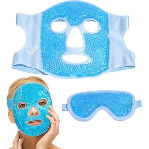 Allecto Plus - Verkoelend Gezichtsmasker | Herbruikbaar IJsmasker voor Zwellingen en Donkere Kringen - Mannen en Vrouwen