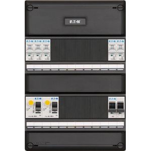 Eaton groepenkast 1 fase met 5 groepen en afmetingen 330x220 mm