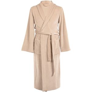 Tiseco - Kamerjas ELENA - ochtondjas - baby fleece - unisex - S/M, taupe