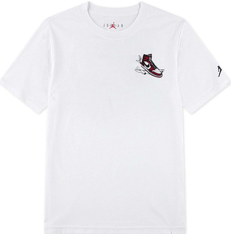 Jordan - T-Shirt - Wit - Met Print