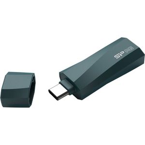 Silicon Power SP064GBUC3C07V1D, 64GB USB 3.2 Gen 1/Type-C Mobile C07 Deep Blue, anti bacterial coating, Type-C