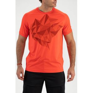 Sjeng Sports Heren Shirt Man Tee Odin Oranje - L