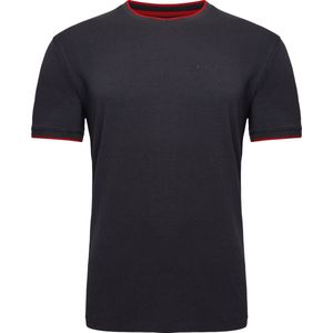 Bamboe T-shirt Slim fit Donkergrijs BAMLUGA M