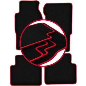 CARLUX-RED automatten voor: Nissan Patrol Y61 GU GR off-road (1998-2004)