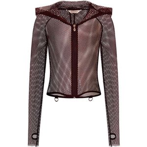 Banned - Liora Vest met capuchon - XS - Rood