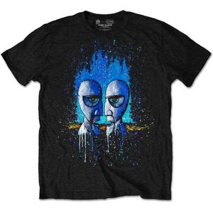 Pink Floyd - Division Bell Drip Heren T-shirt - M - Zwart