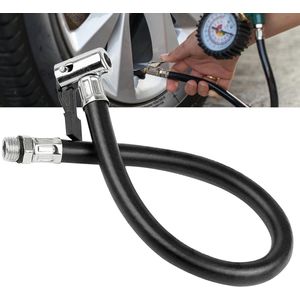Flexibele bandenslang verlengstuk voor oppompen van banden (36 cm) - voor fietsen, motorfietsen, auto's