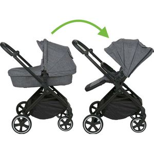 Quax Kinderwagen YUKA - Dark Grey