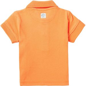 Noppies Boys Polo Berryville short sleeve Jongens Poloshirt - Tangerine - Maat 74