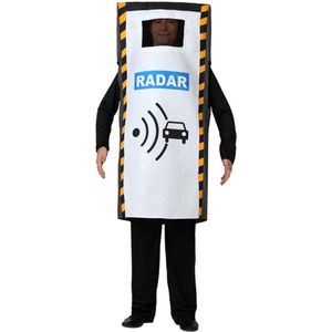Radar flitspaal kostuum voor volwassenen - Verkleedkleding - One size