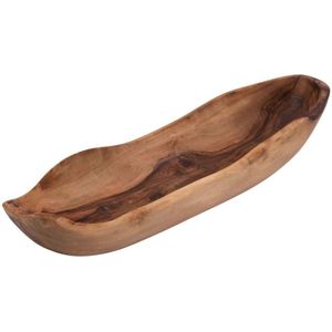 Bowls and Dishes Pure Olive Wood olijfhouten Broodmand ca. 35 x 10 cm - Cadeau tip!