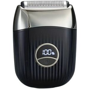 Mini Digitale Scheerapparaat - Krachtige Usb Oplaadbare Multifunctionele Full Body Shaver - Perfecte Lichaamshaar Verzorging voor Dames en Heren - Digitale Batterij Indicator - Kleur: Zwart