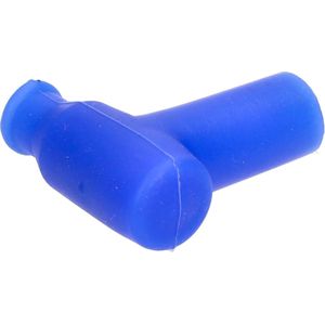 Mezoly bougiedop kort model blauw (klein gat)