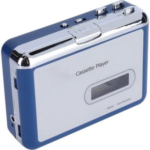 DailySupplies® Cassette Speler - Walkman -Blauw