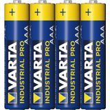 Varta AAA (LR03) Industrial Pro batterijen - 4 stuks