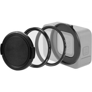 PULUZ 52mm CPL + UV lens filter met adapterring voor GoPro Hero11 zwart/HERO10 zwart/HERO9 zwart