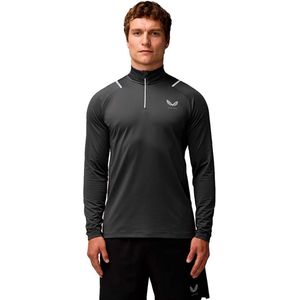 Castore Apex Thermal Winterised Sweatshirt Met Halve Rits Grijs XL Man