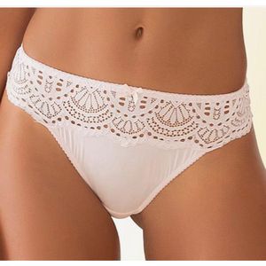 Lascana Aurora Roze string met kant Maat 36/38