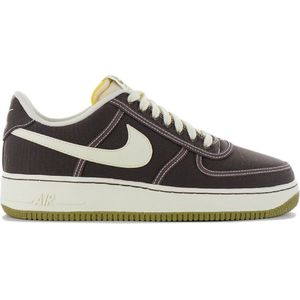 Nike Air Force 1 07 Premium - Sneakers Schoenen Canvas Baroque-Bruin CI9349-201 - Maat EU 44.5 US 10.5